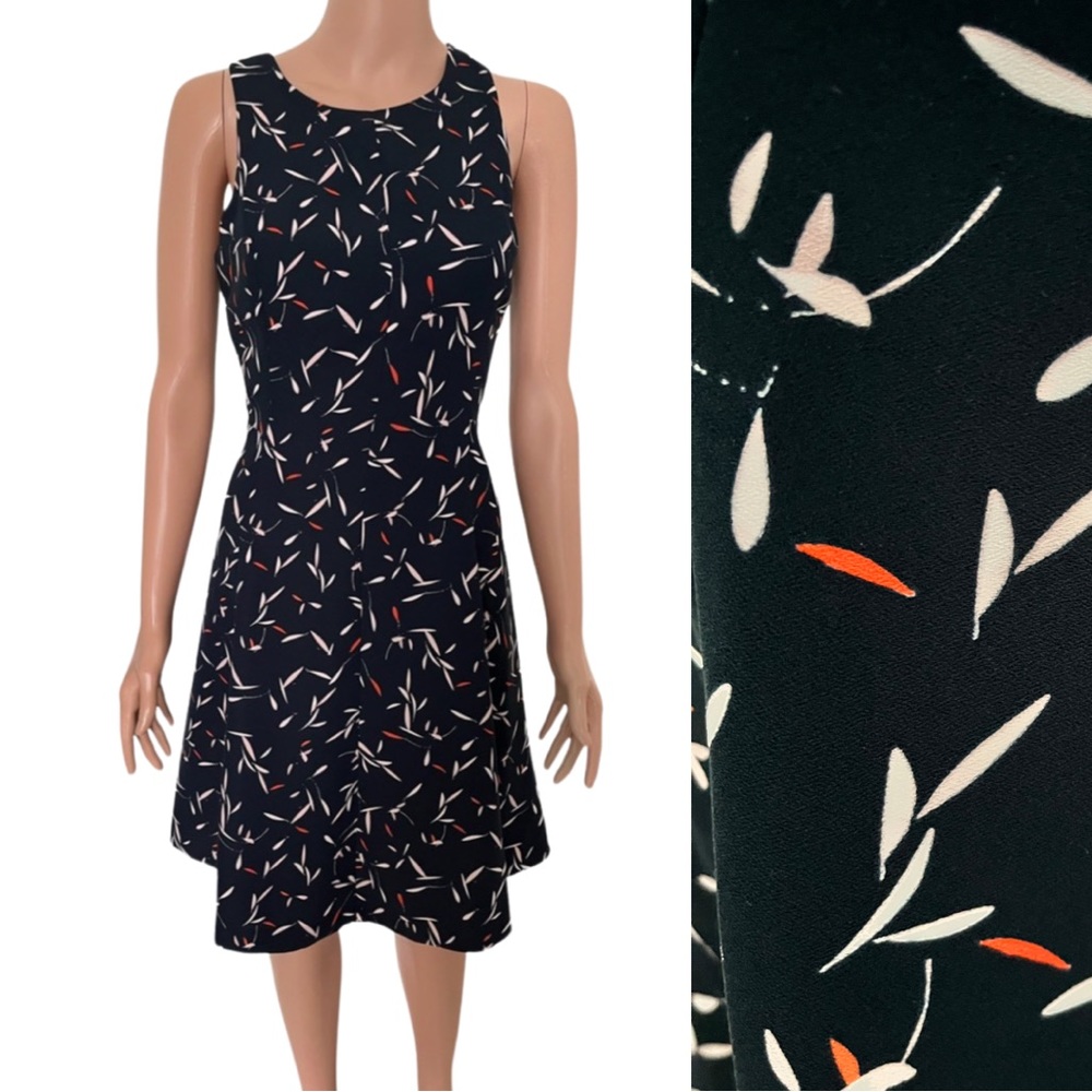 Banana Republic fit and flare dress.